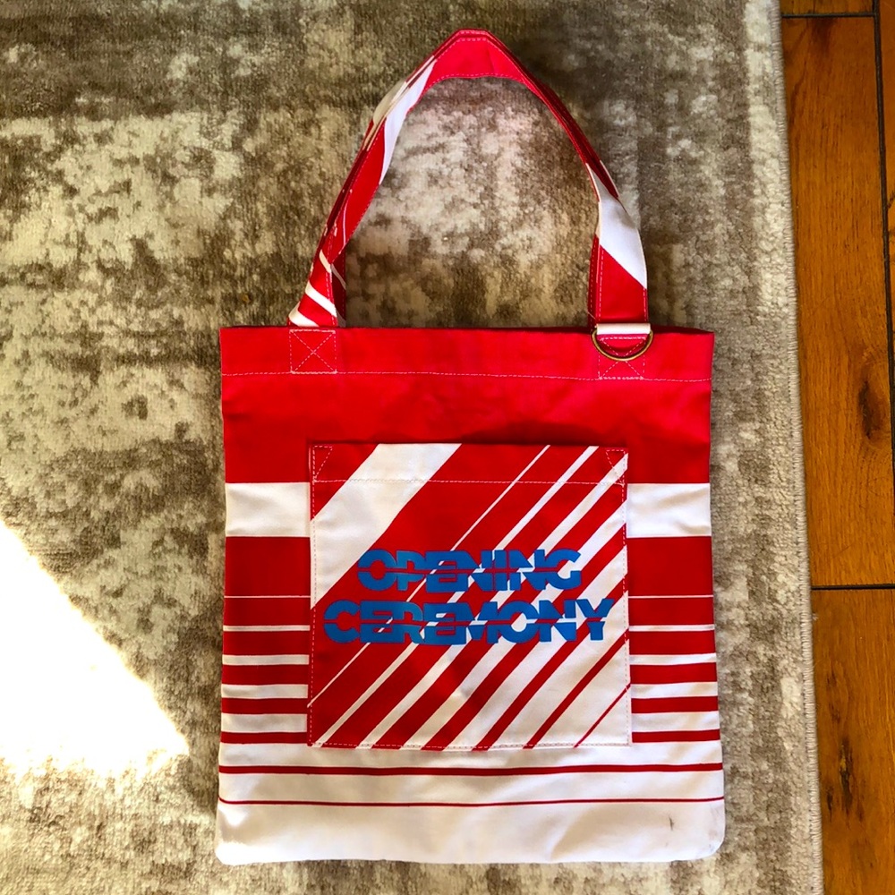 Opening Ceremony cotton tote bag. Unisex.